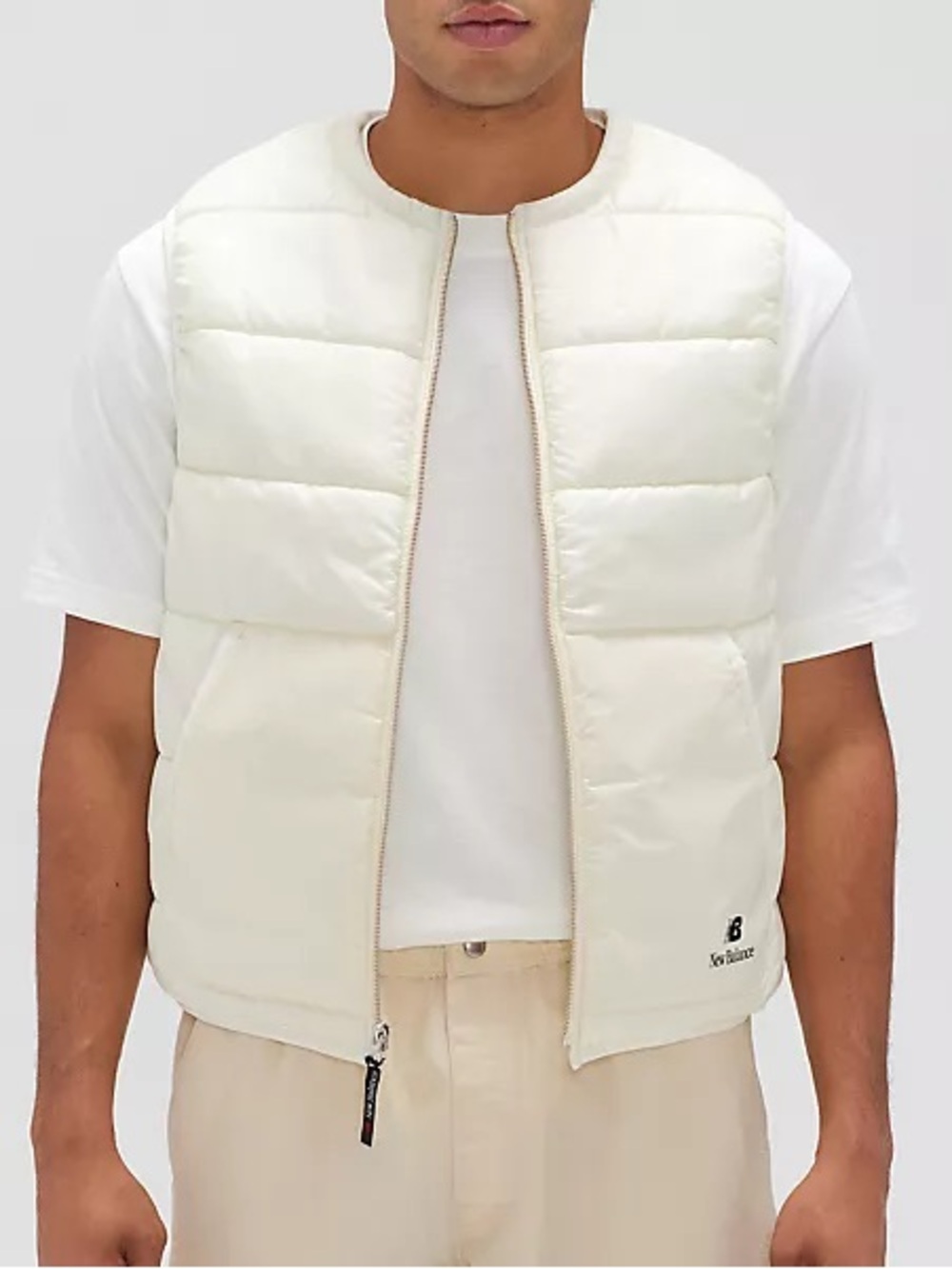 NEW BALANCE‎ Made In The USA Puffer Vest Sz XL Zip NEW Retail $375 MV53540 CAU